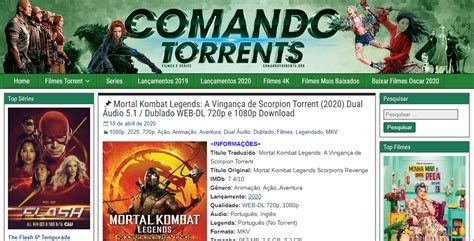 Comando Torrents. 3,082 likes · 14 talking about this. Comando Torrents HD - Comando Torrent e Filmes Torrent Especializado em BluRay Compactado 1080p - 720p - 3D - 4k Sem Anúncios. Melhor site para... 